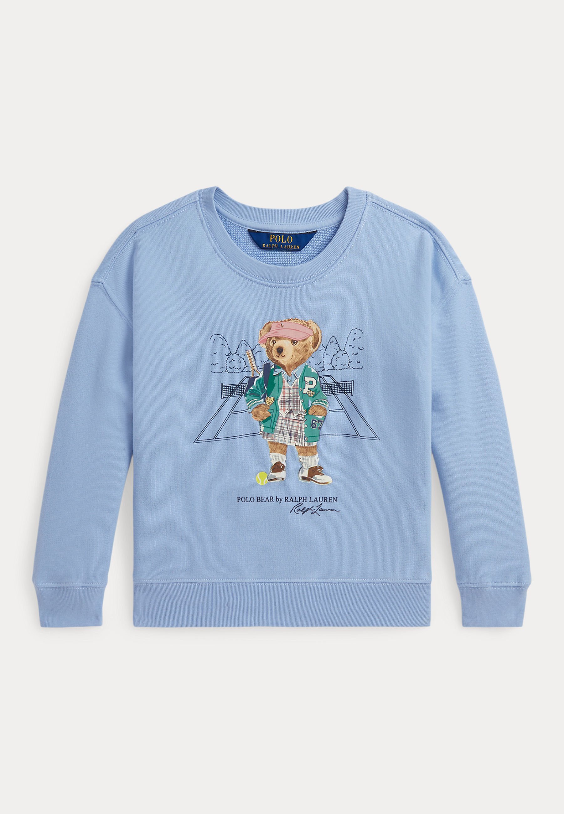 Polo Ralph Lauren POLO BEAR TERRY SWEATSHIRT - Sweatshirt - chambrayblauw