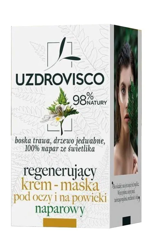 Uzdrovisco Świetlik Regenerujący krem-,aska pod oczy i na powieki