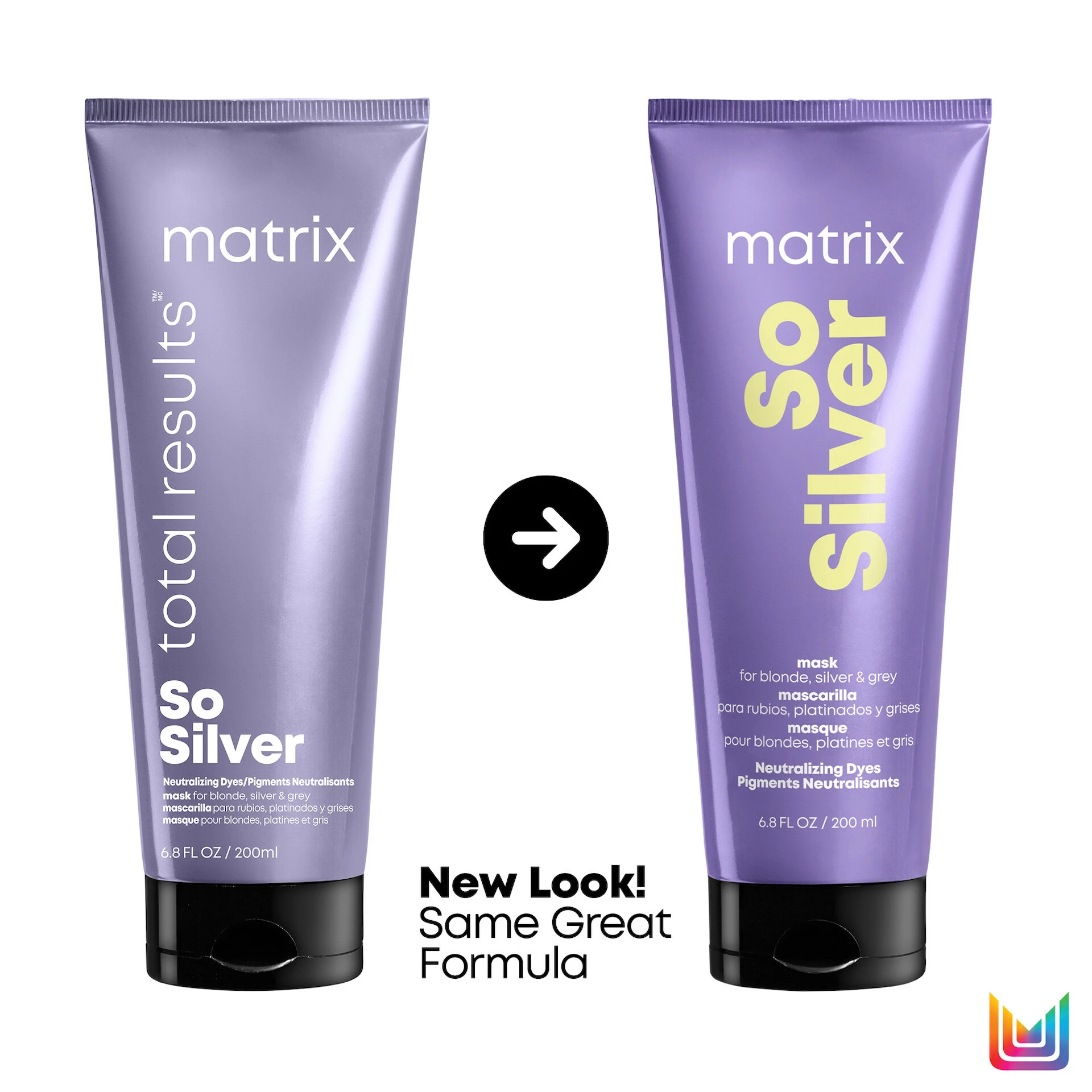 So Silver neutralizirajuća maska 200 ml - Matrix