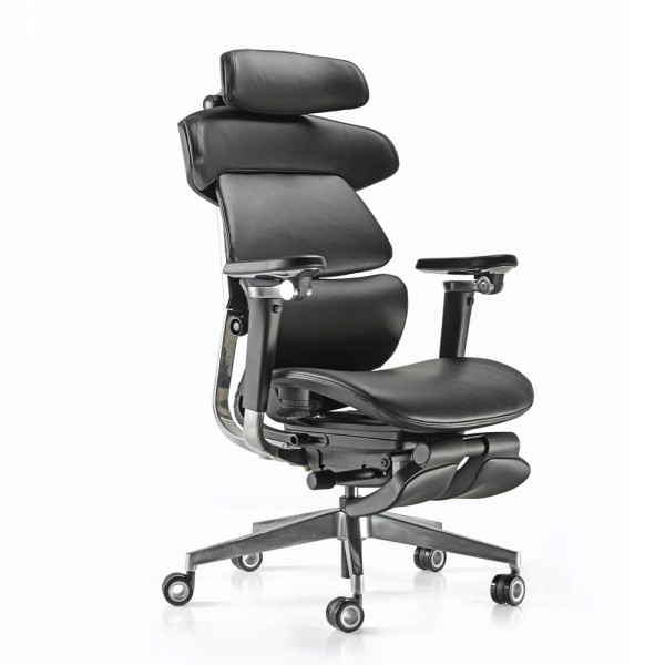 Ergonomiczny fotel Scorpio skóra naturalna
