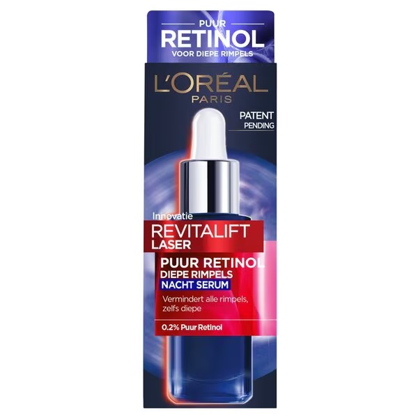 L'Oréal Paris Revitalift Laser X3 noćni serum s čistim retinolom<br>30ml - Normalna koža