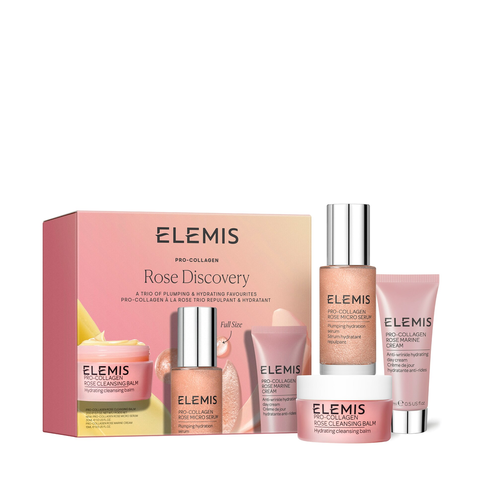 Zestaw Pro-Collagen Rose Discovery - ELEMIS
