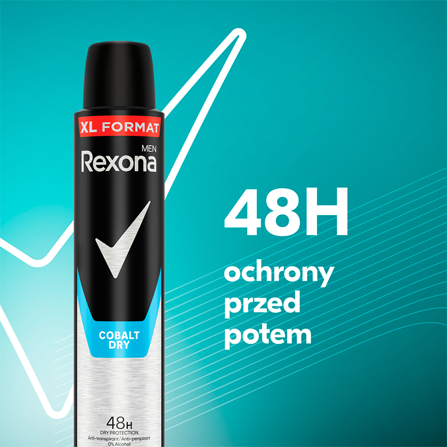 Rexona Men Motion Sense Cobalto Seco