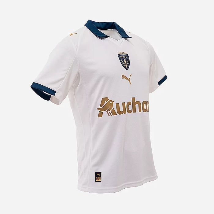 Maglia da portiere RC Lens Sainte-Barbe da uomo 2025/26 bianca - - Bianca