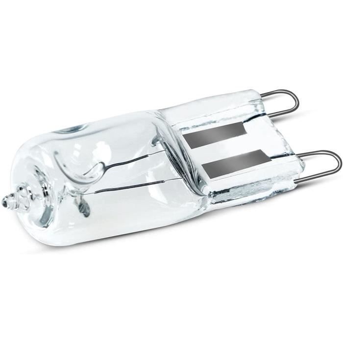 Bombilla halógena para horno GMY G9 40W 230V 300°C Tolerancia Bombilla Paquete de 2[11]