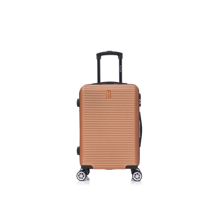 Valise Cabine 55x35x25cm | Valise CELIMS Weekend | ABS | Cadenas | 4 Roues 360 | Corail