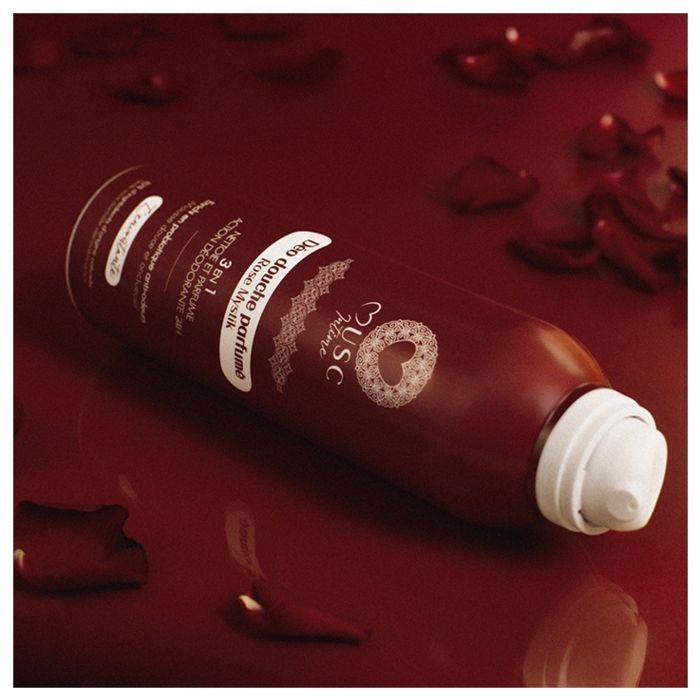 Deodorante Gel Doccia Musc Intime con Rosa Mistica, Incantevole 3 in 1, 200 ml