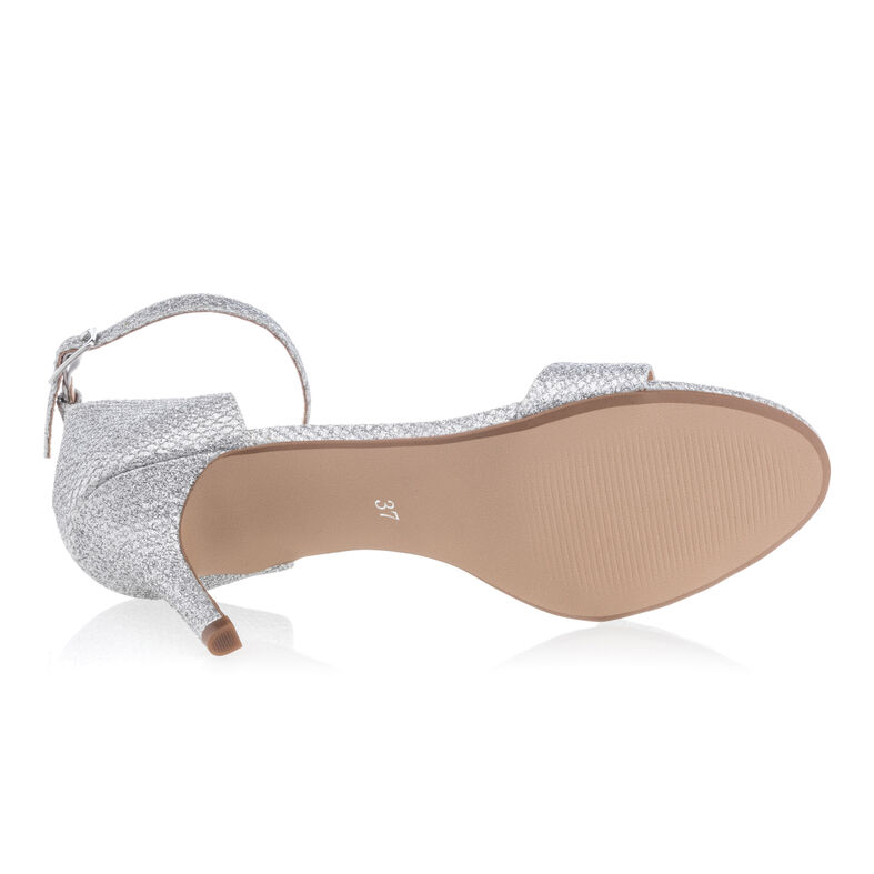 Sandalias amarillas para mujer / Zapatos de punta abierta