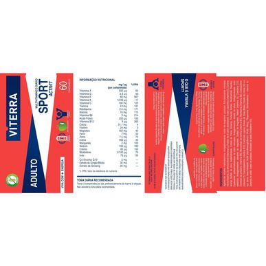 Viterra Daily Multivitamin Sport Activit 60 tablet 60 tablet