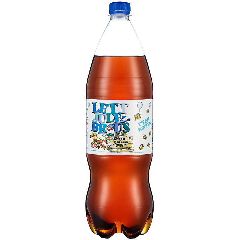 Ringnes julesodavand light 1,5 l, Hamar