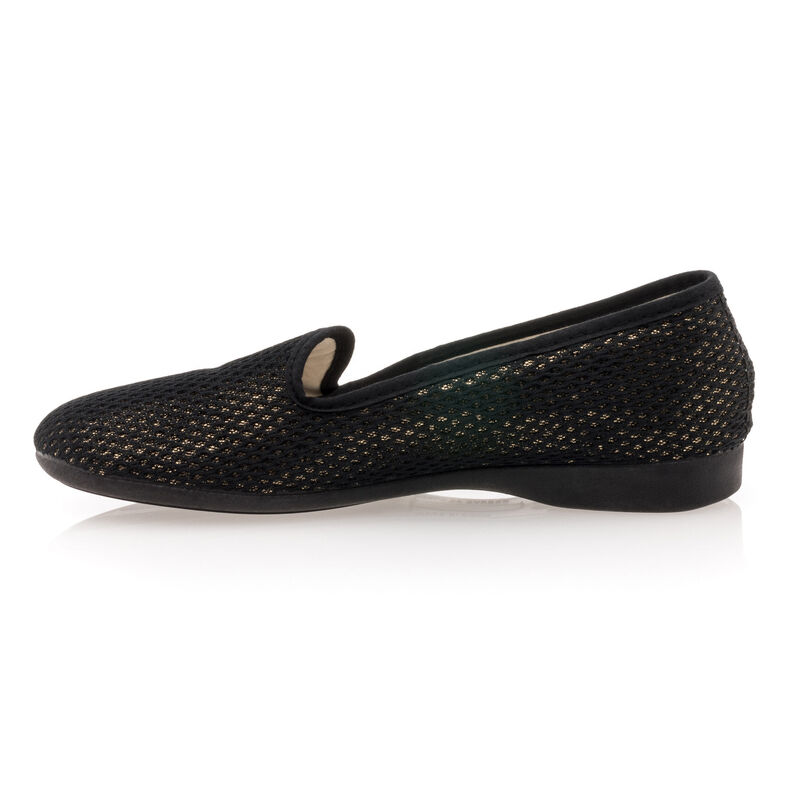 Pantuflas negras para mujer