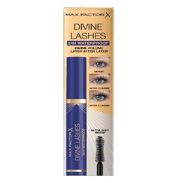 Max Factor Divine Lashes vodootporna maskara 003 crna 9 ml