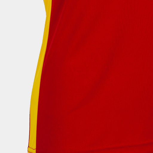 Camiseta Manga Corta Joma Record Ii Rojo Amarillo