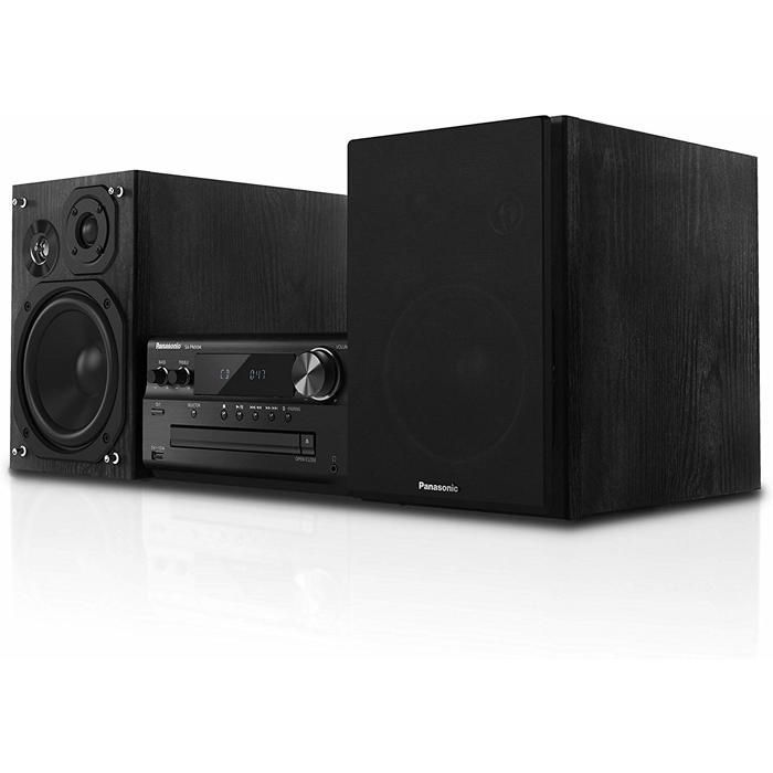 Sistema stereo PANASONIC SC-PMX94 - AUX, Bluetooth, DAB+, CD, FM - Audio ad alta risoluzione 2 x 60 W Nero