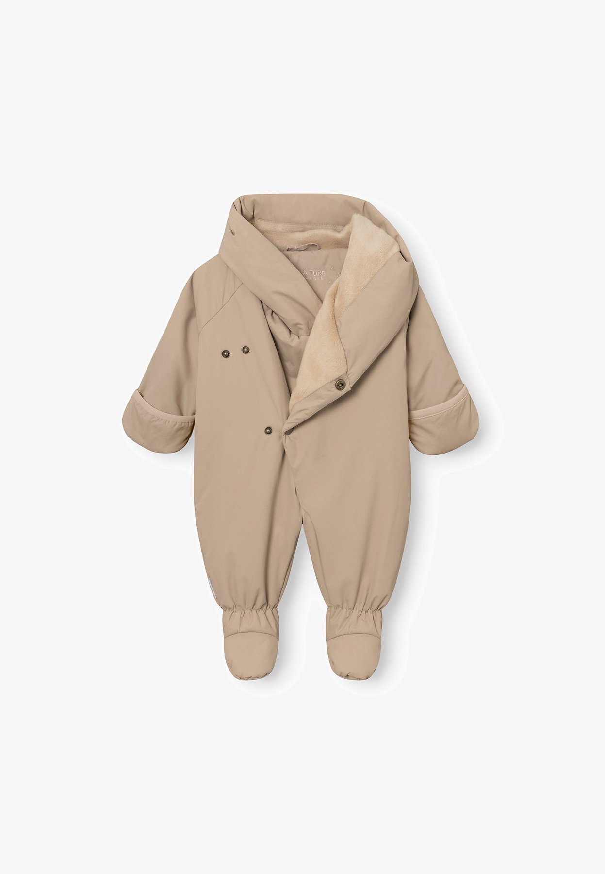 MINI A TURE MATFIANNA WINTER PRAMSUIT UNISEX - Tuta da neve - savana tan