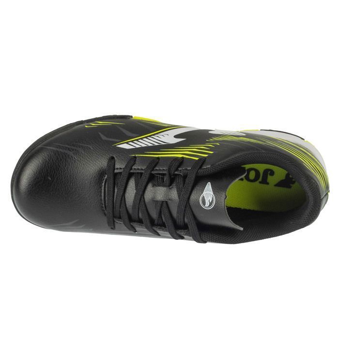 Botas de fútbol para césped artificial - JOMA - Propulsion Jr 2501 TF PRJW2501TF - Negras - Sintéticas - Para niño