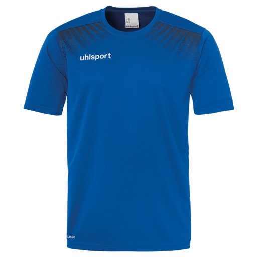 Mål Polyester Trænings T-shirt Azur/Azul Marino Uhlsport