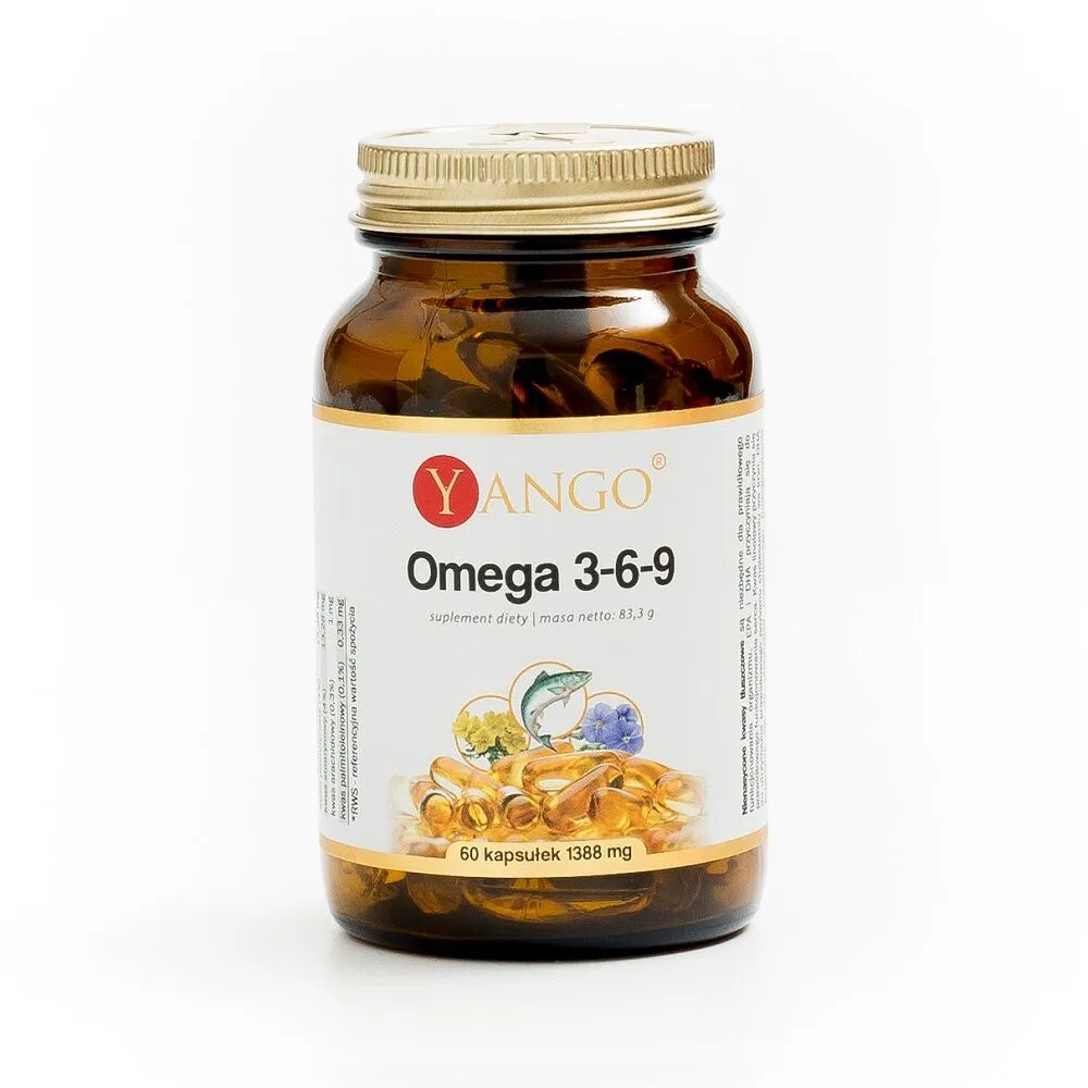 Yango Omega 3-6-9 1000 Mg 60 Kaps.