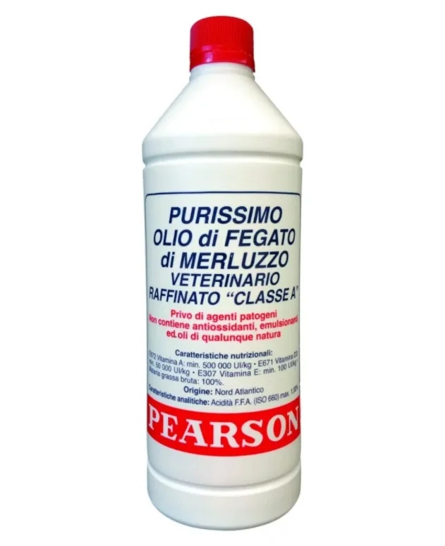 GUGLIELMO PEARSONS Pure Kabeljauwleverolie 1 l