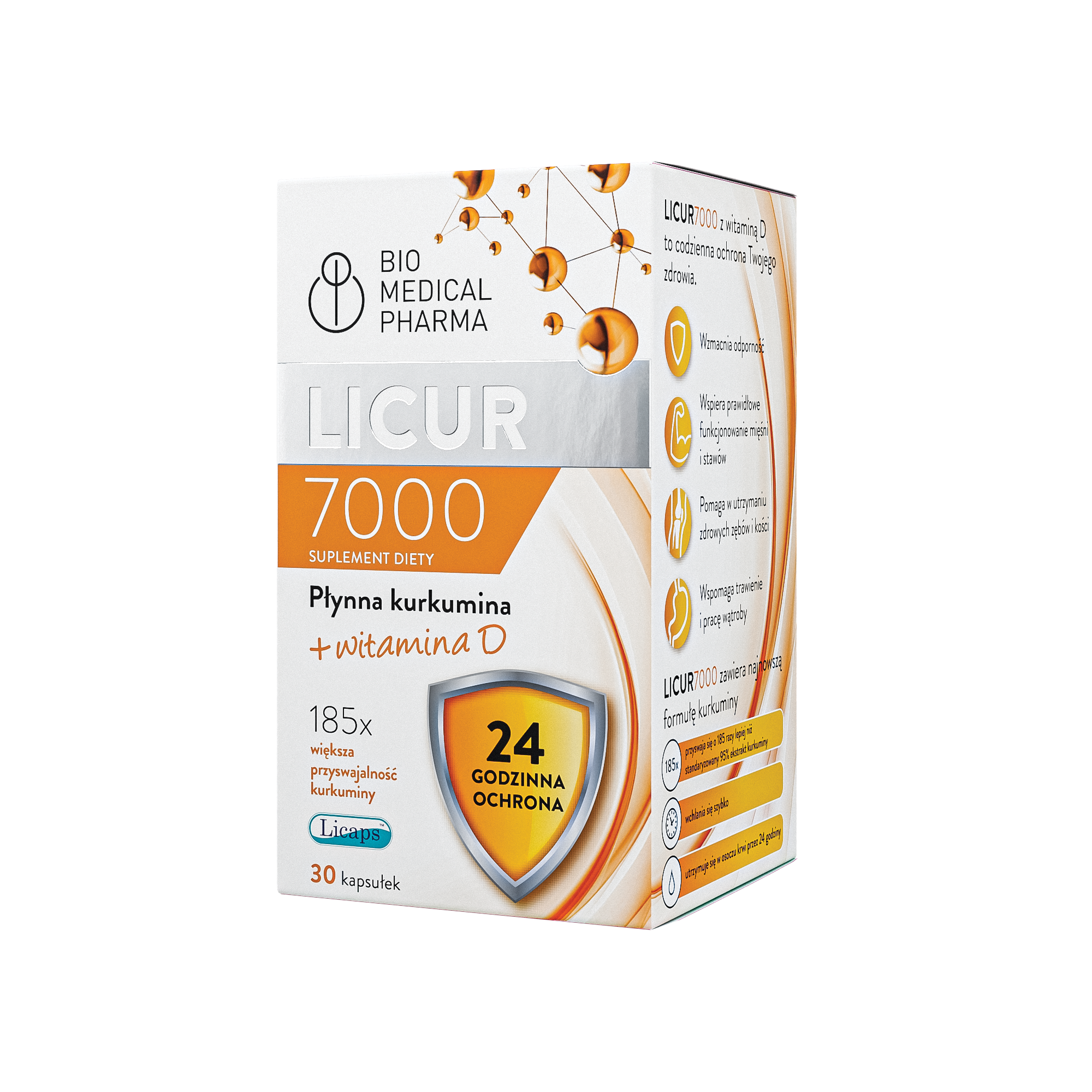 Bio Medical Pharma Licur 7000 + D-vitamin