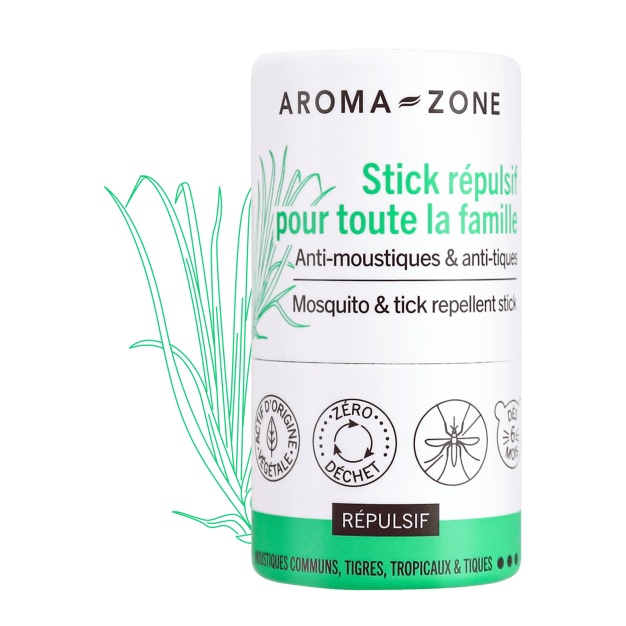 Stick repellente per zanzare e zecche