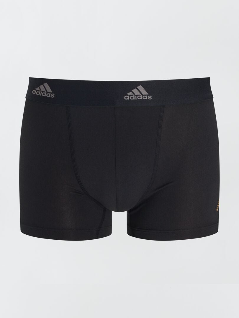 Conjunto de 3 calzoncillos bóxer 'adidas' - NEGRO