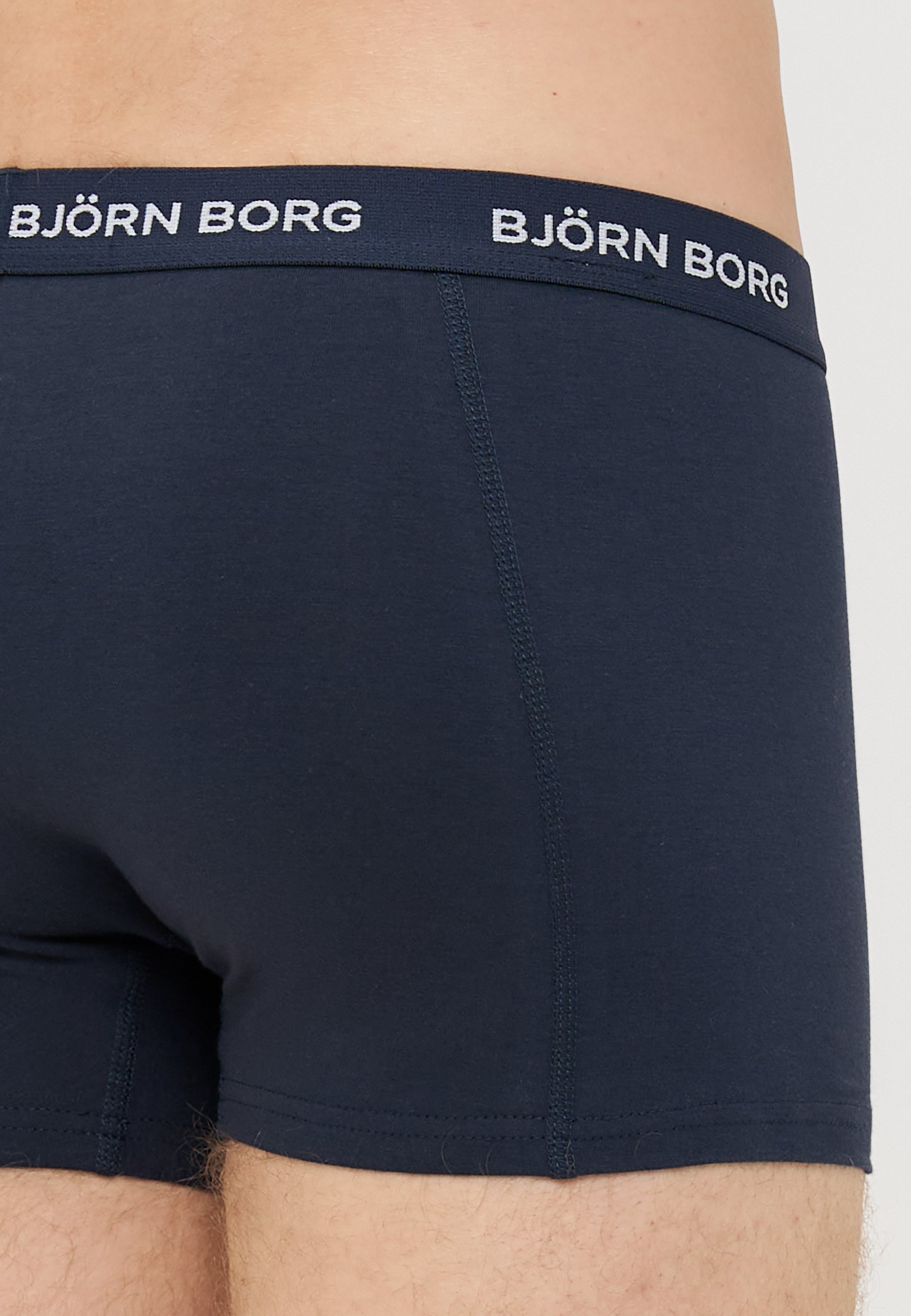 Björn Borg TRUNK PACK 3 - Slip - bianco/nero/blu scuro