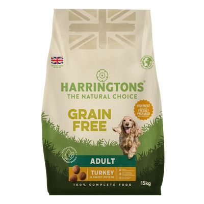 Harringtons Kornfrit Adult - Kalkun & Sød Kartoffel