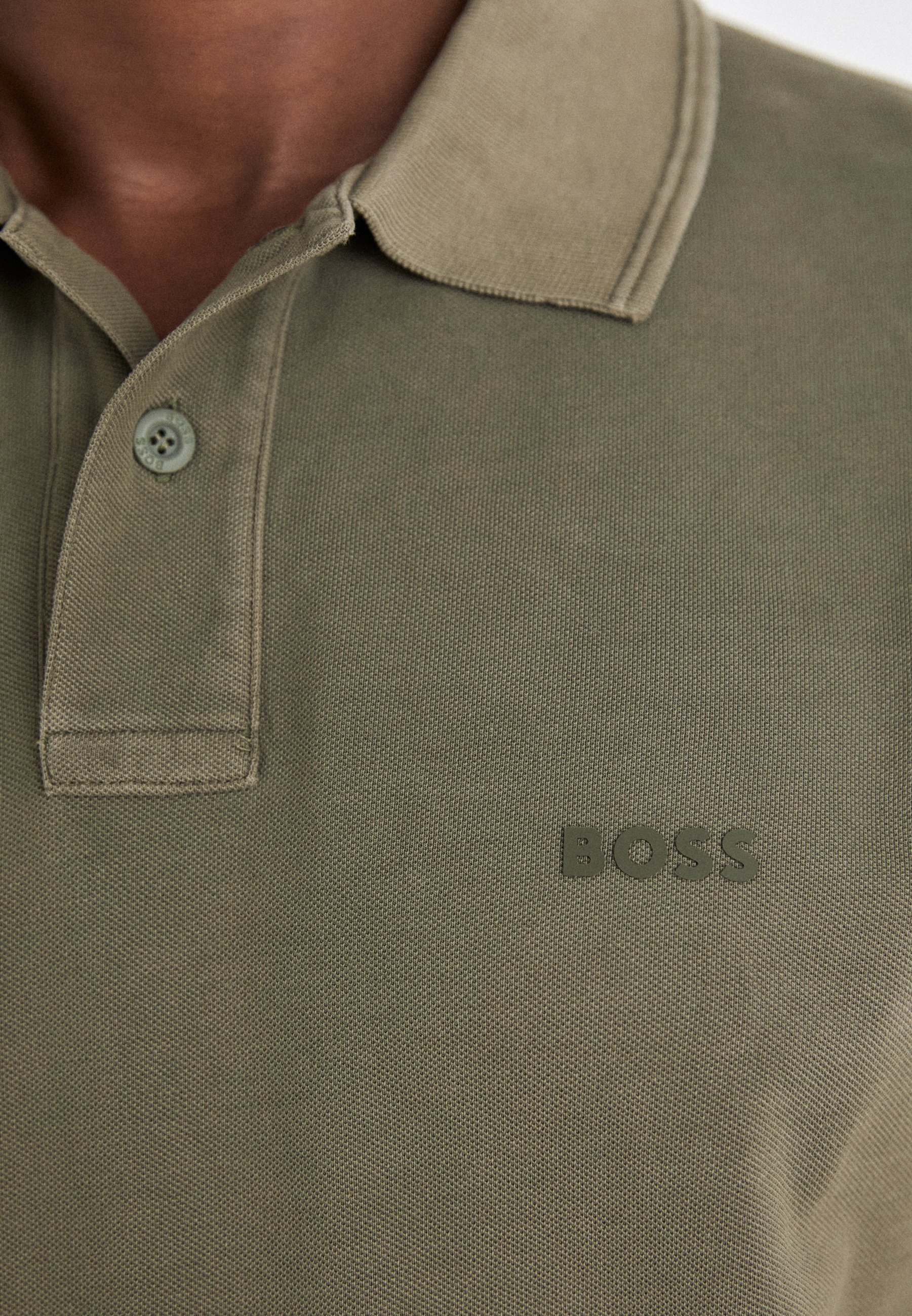 BOSS PRIME - Koszulka polo - otwarta zielona