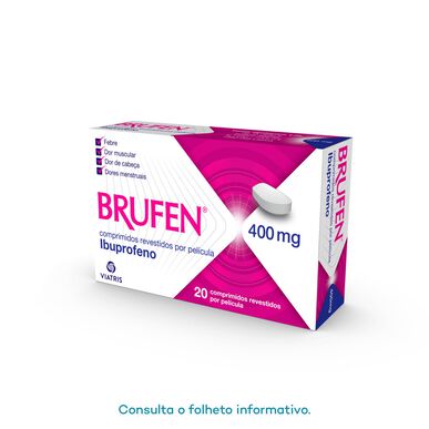 Brufen  Brufen 400 mg Comprimidos Ibuprofeno      20 comprimidos 20 comprimidos