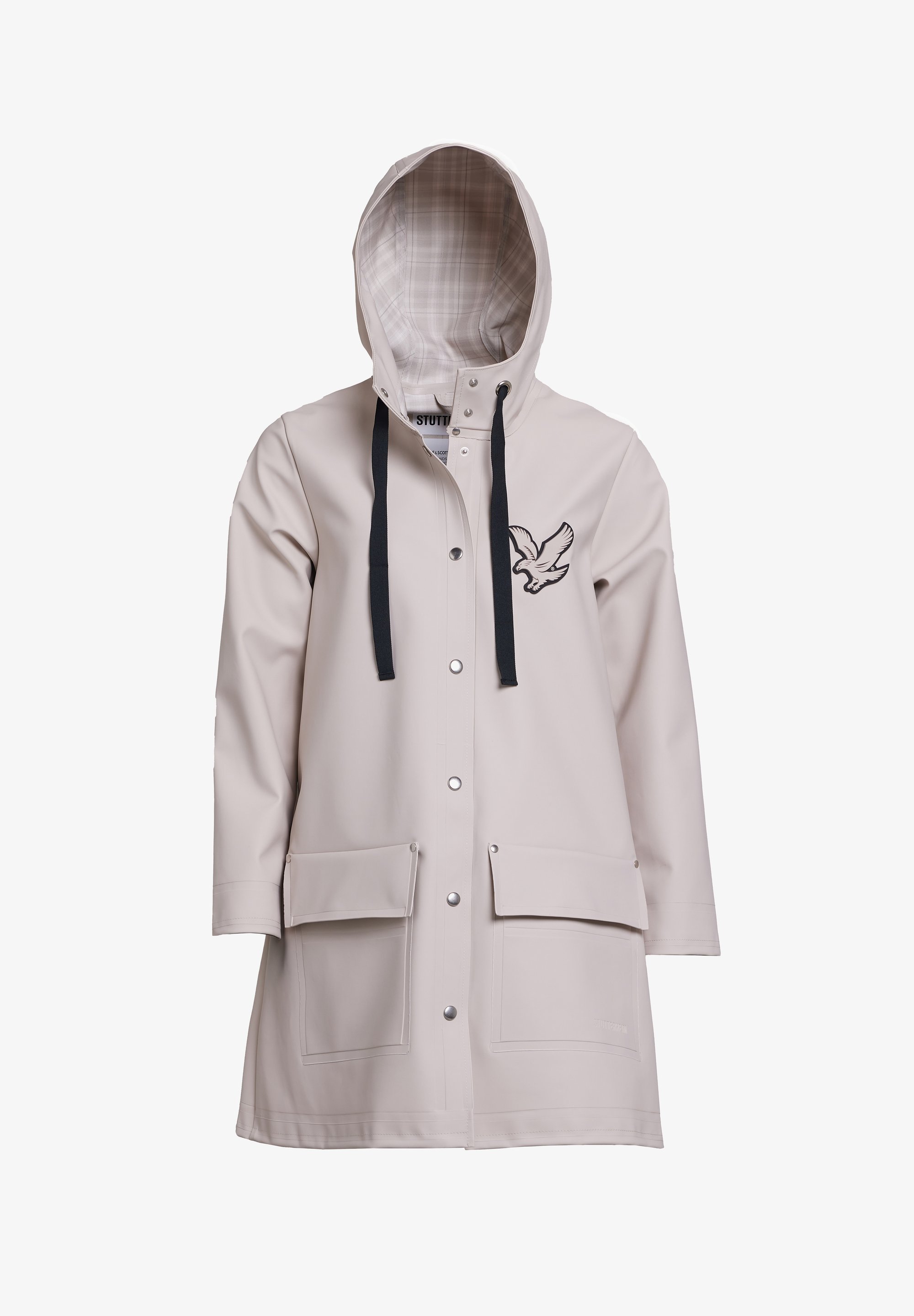 Stutterheim STUTTERHEIM X LYLE & SCOTT JACKET - Giacca da esterno - sabbia chiara