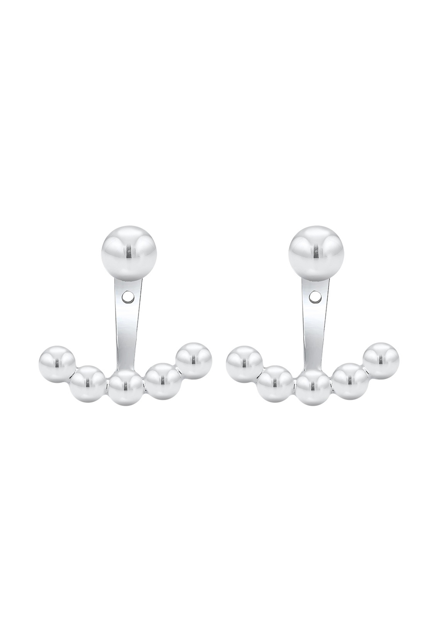 Elli Boule tendance Boucles d'oreilles Femme - (925/1000) Argent