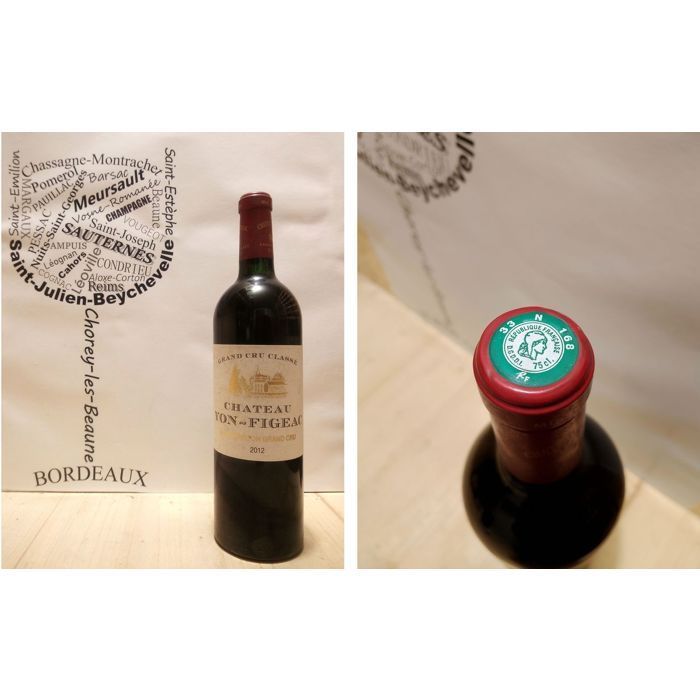Château Yon Figeac 2012 – Saint-Emilion - Grand Cru Classé - 1 x 75 cl - Vin Rouge