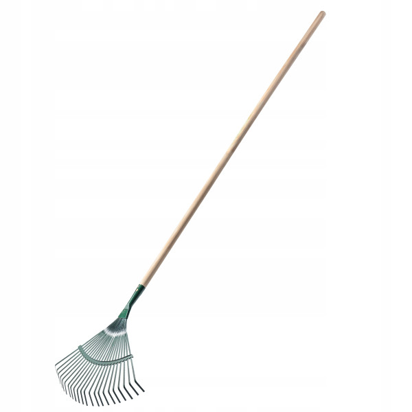 Grabie Do Liści Trawy z Drutu z Trzonkiem 43 cm