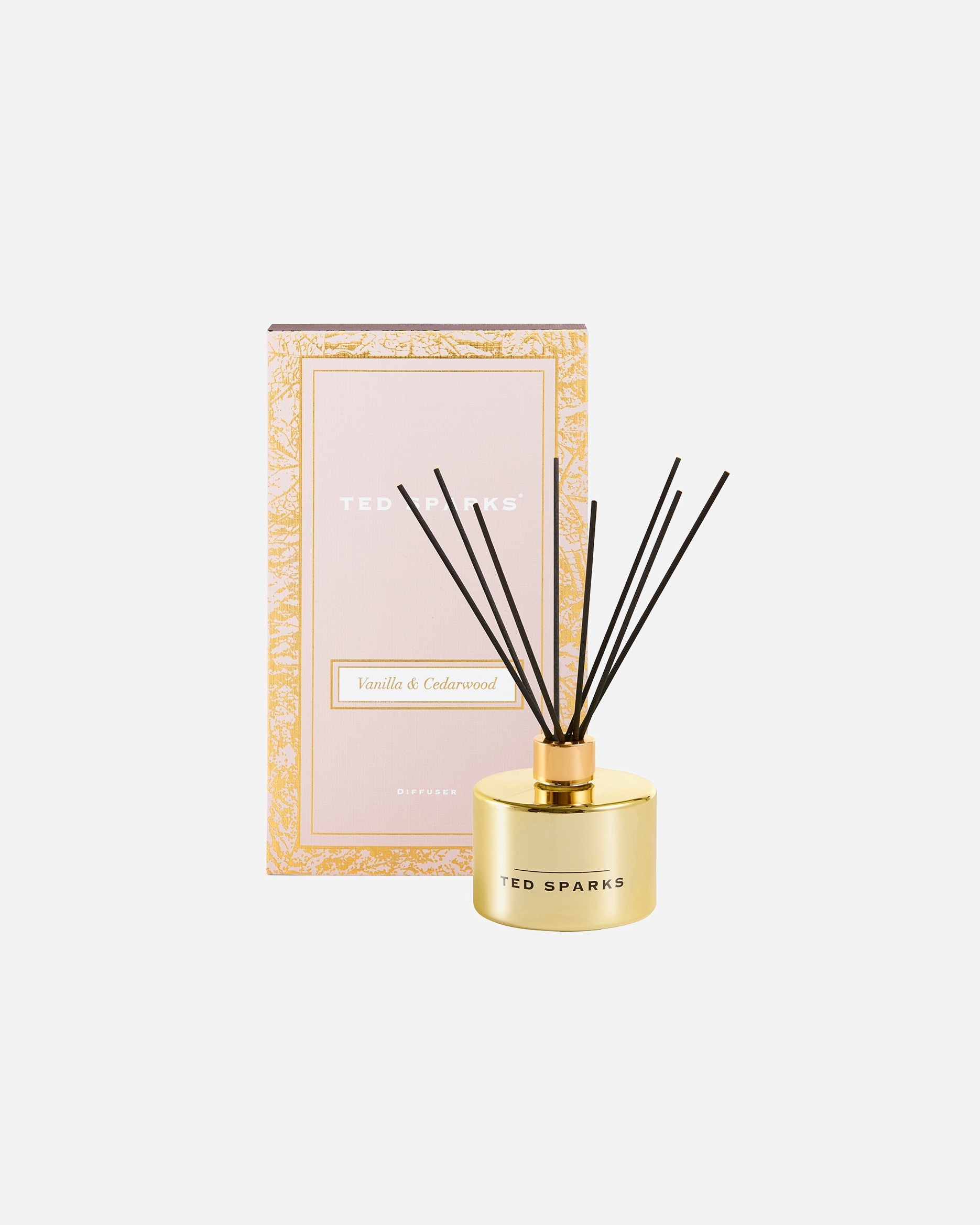 Diffuseur de bougie parfumée Ted Sparks Vanille et bois de cèdre - 200 ml