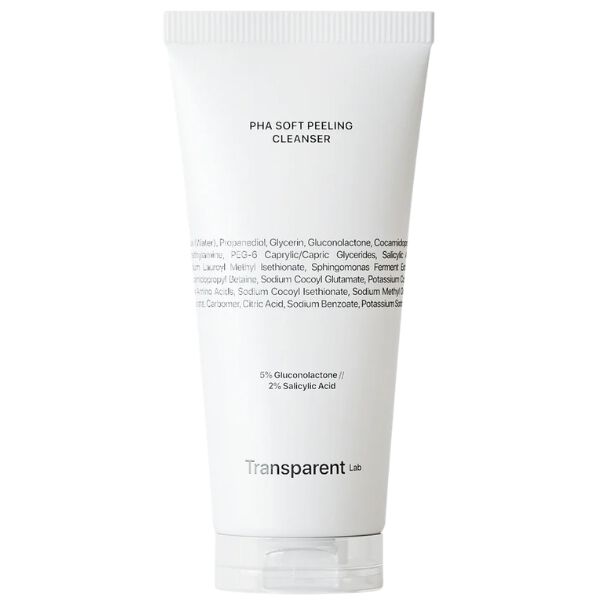 Nettoyant exfoliant doux PHA Transparent Lab
