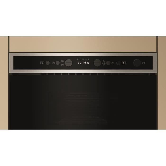 WHIRLPOOL Four pyrolyse WOI4IS8PM0XAF 73 L + Four micro-ondes encastrable WMN4I4BXF 22 L