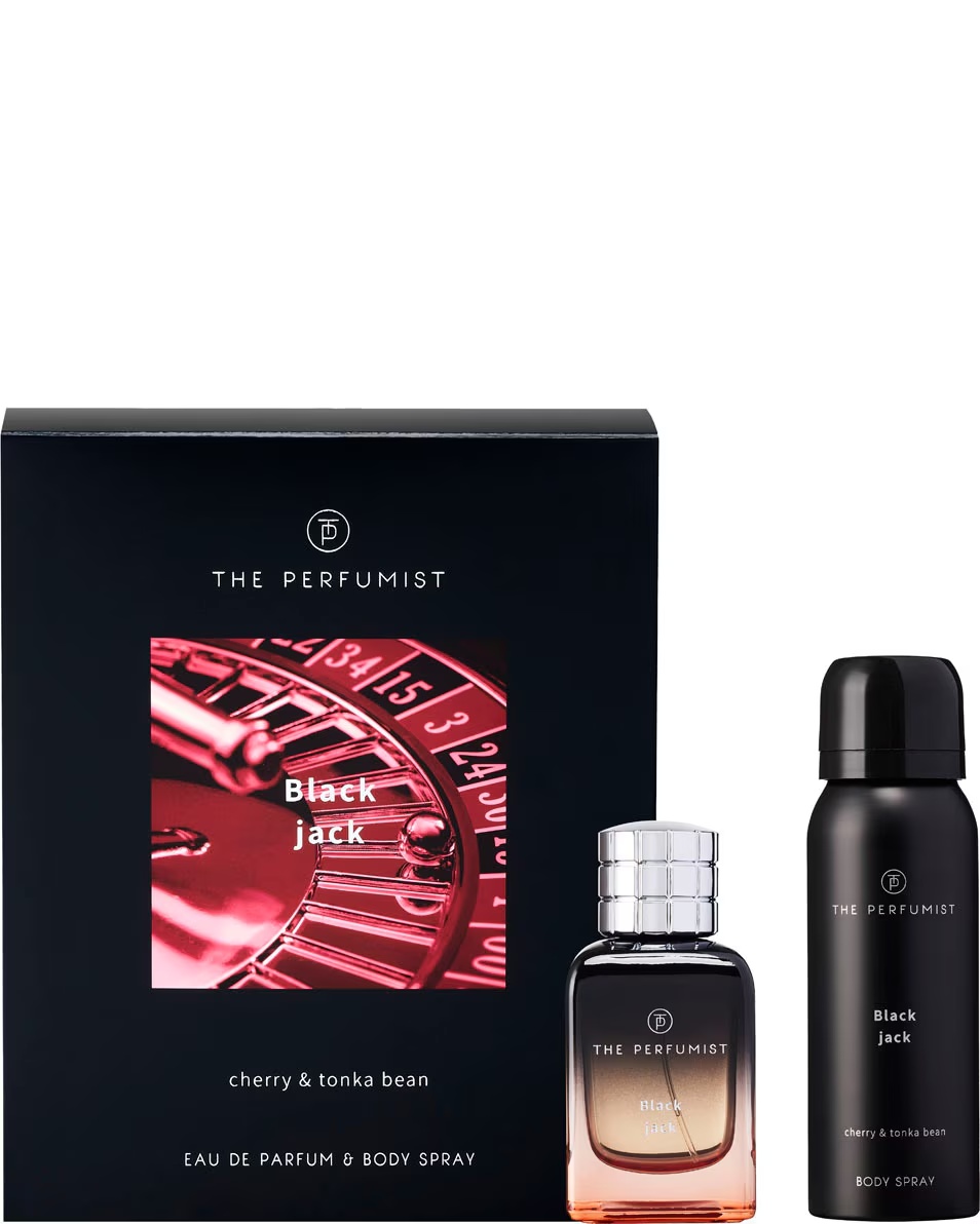 SET CADOU THE PERFUMIST BLACKJACK APĂ DE PARFUM SPRAY DE CORP