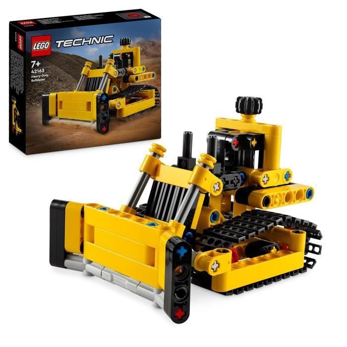 LEGO® 42163 Technic Bulldozer, Building Toy for Children, Excavator Vehicle