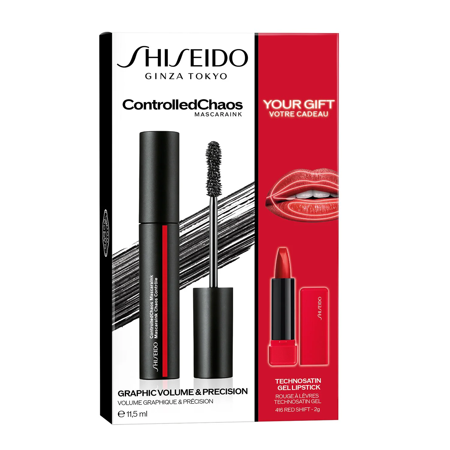 Set machiaj de sărbători – Set rimel volum