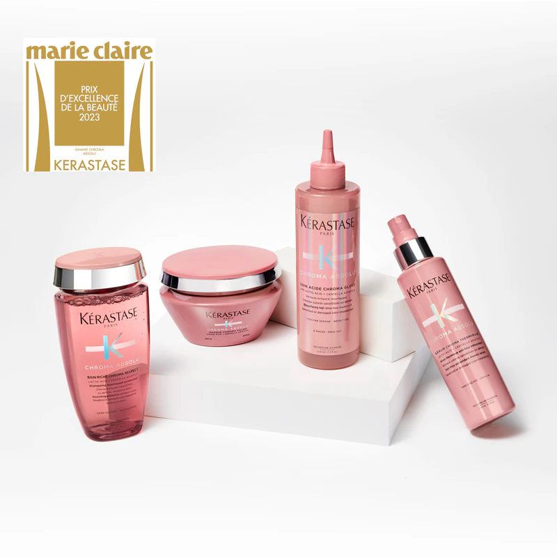 Kérastase Chroma Absolu Masque Chroma Filler, een intensief voedend masker voor gekleurd haar.