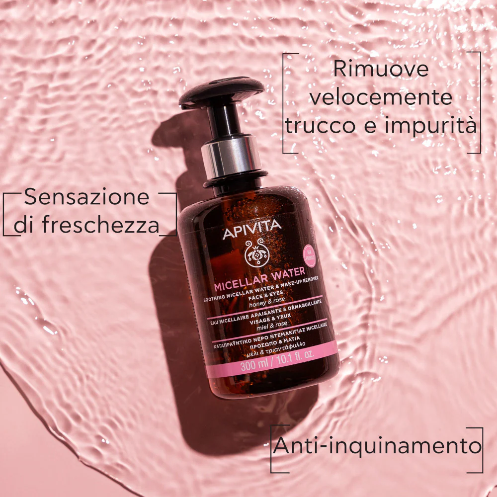 Detergenti e Struccanti Acqua Micellare Detergente Viso e Occhi - Acqua detergente viso
