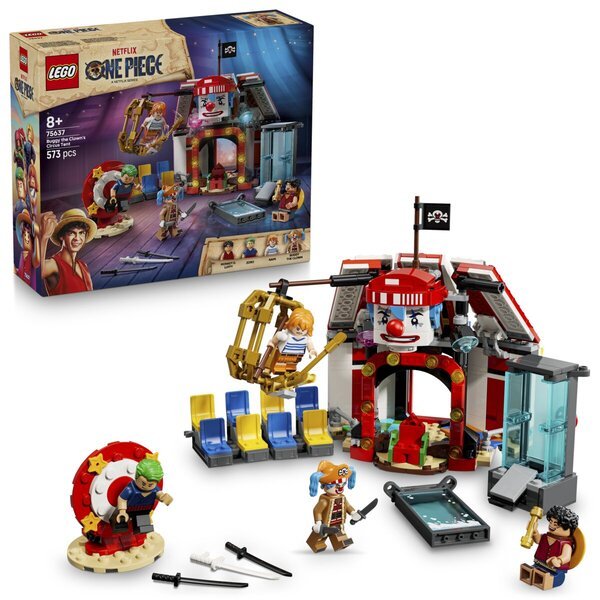 LEGO One Piece 75637 Buggy, klovn, cirkuški šotor