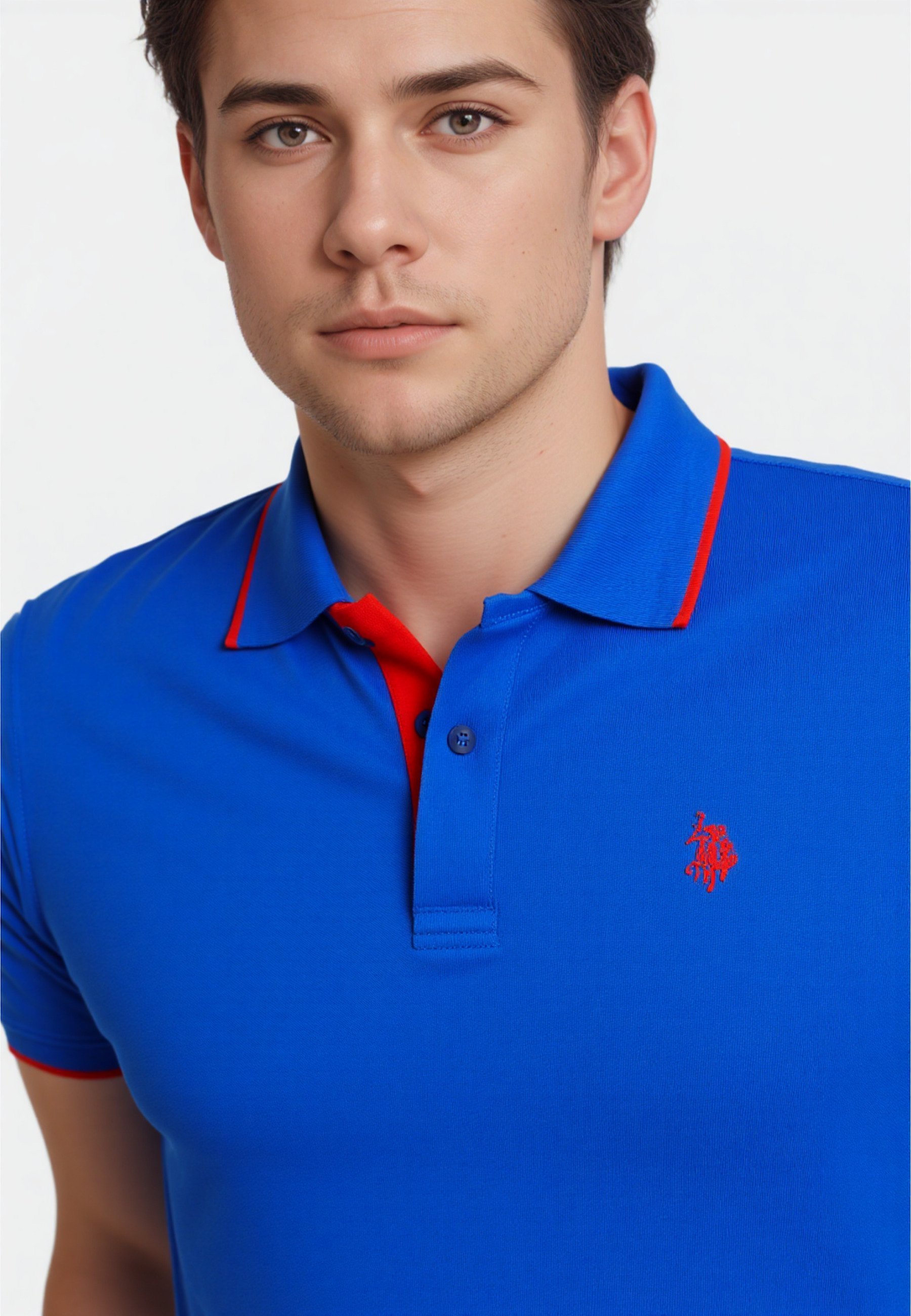 US Polo Assn. FASHION - Tricou polo - albastru