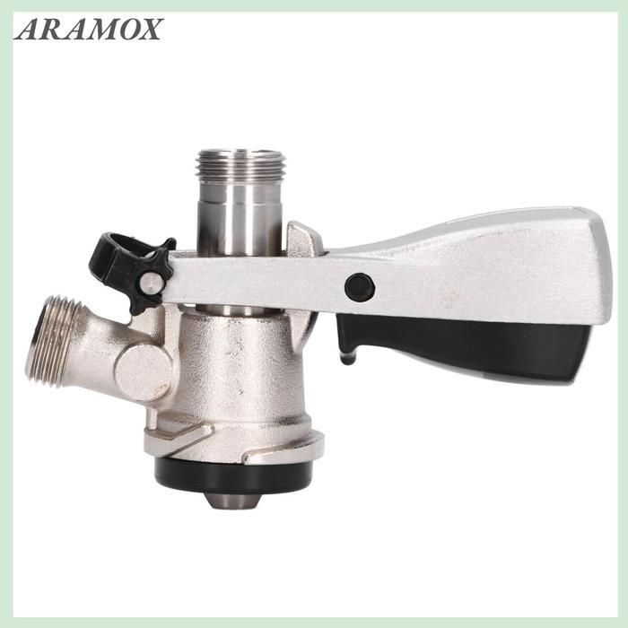 Acoplador de barriles de cerveza ARAMOX, acoplador de barriles tipo G5 y 8 D para manipulación de contenedores.
