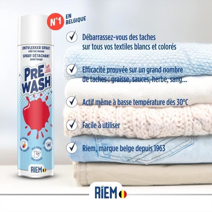 RIEM Prewash Vlekverwijderaar Aerosol - 600 ml