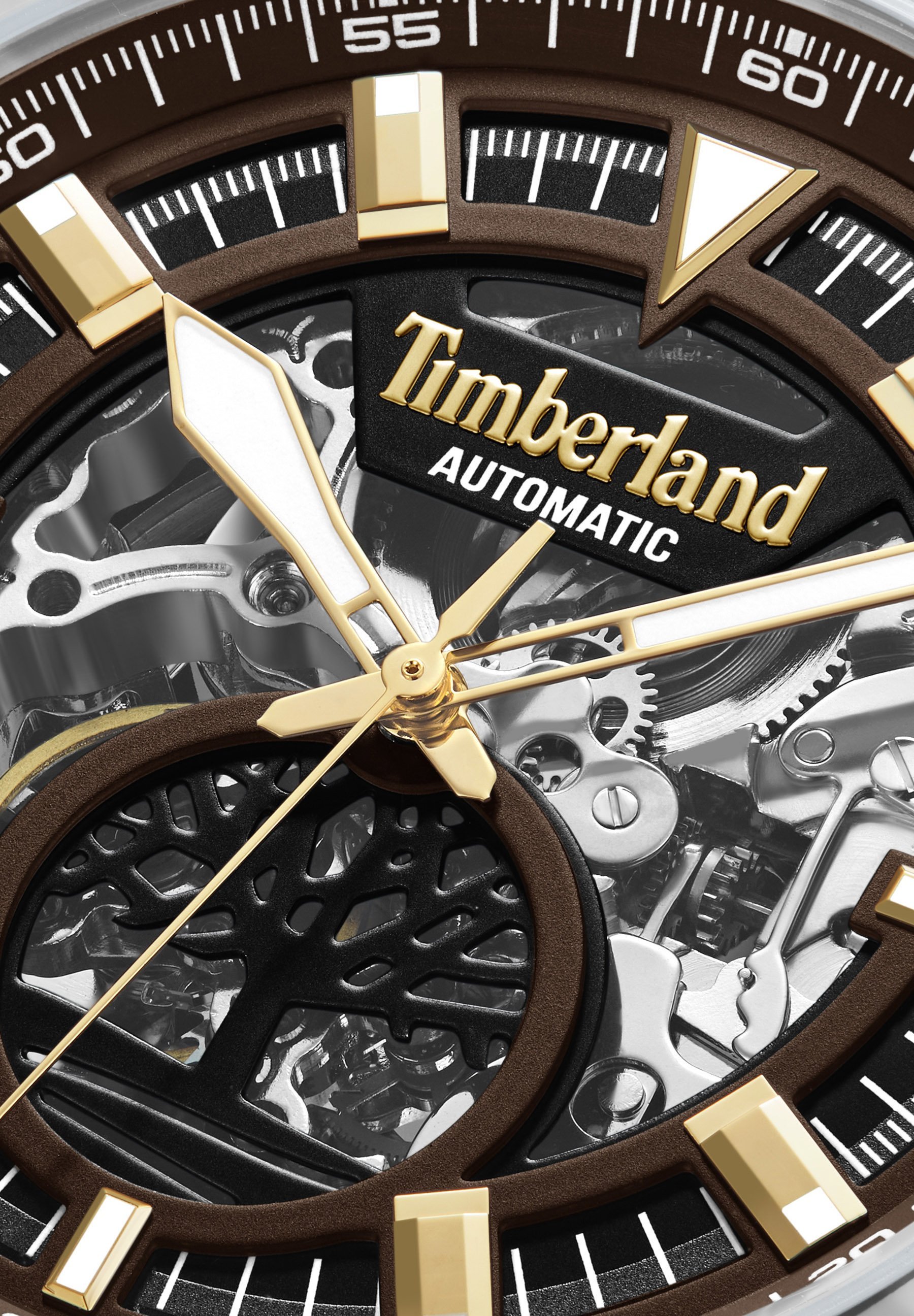 Timberland HENNIKER AUTOMATIC - Horloge - zwartbruin