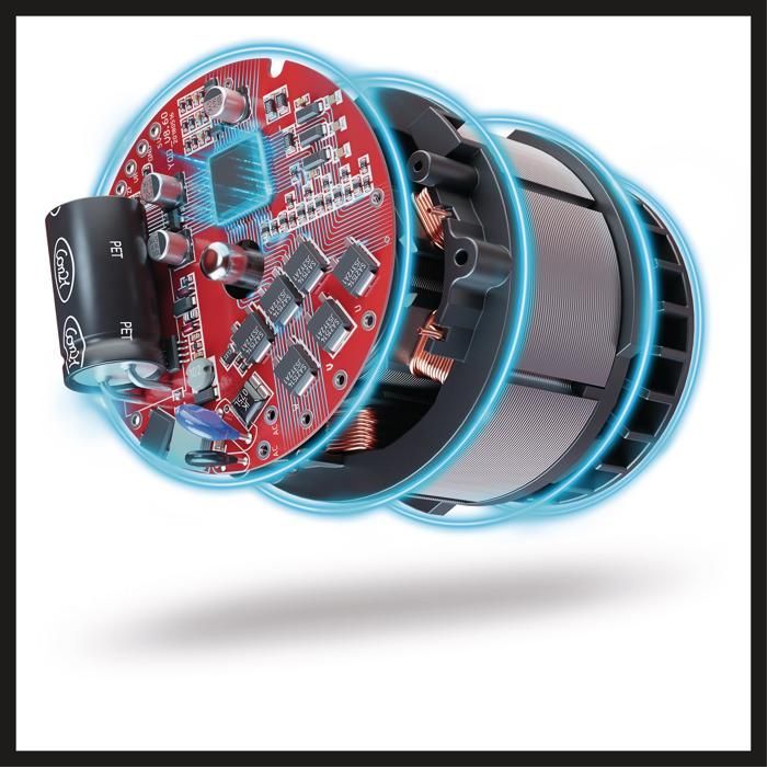 Motonieve inalámbrica profesional Einhell GP-CR 36/45 Li E BL-Solo PXC (36V). Se entrega sin batería ni cargador.