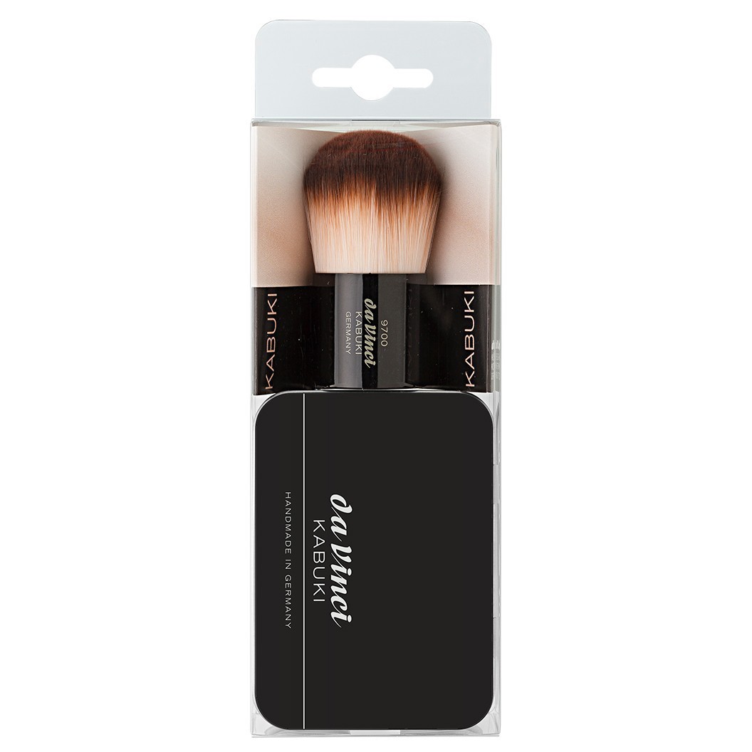 Da Vinci četkica za puder + baza za četkicu Kabuki putna kutija za četkice - 1 komad
