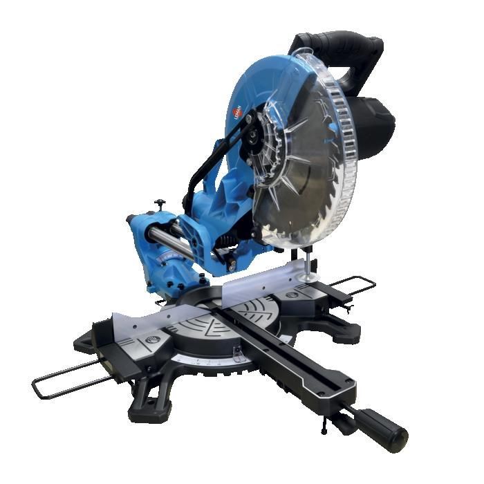 Sierra ingletadora radial Leman de 2000 W y 255 mm SOR250